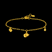 古法金鸢舞福萦葫芦手足链